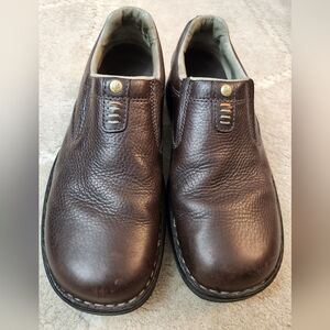 Merrell World Legend Stollen  Men’s Size 9.5 Pebbled Brown Leather Loafers
